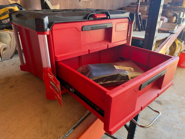 #1165-•-milwaukee-packout-2-drawer-toolbox-with-tool-box-caddy-image-3