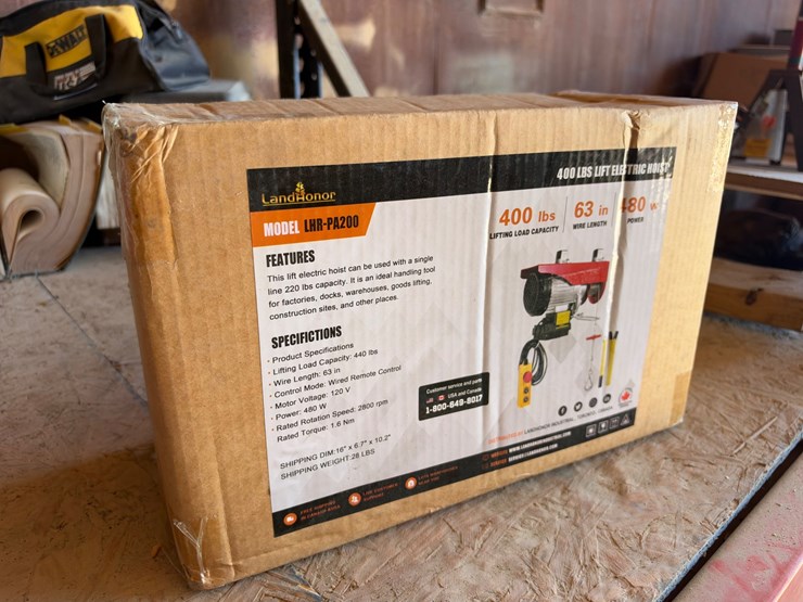 #1175-•-landhonor-400-lbs-lift-electric-hoist-image-1