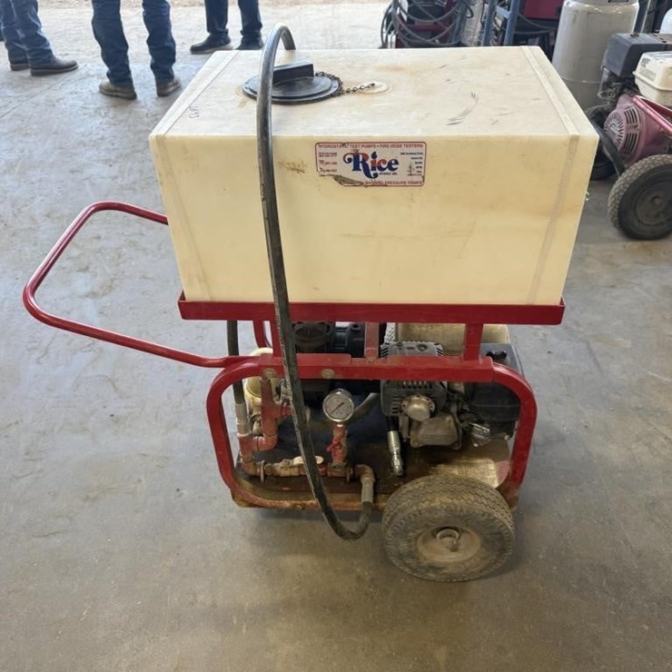 Rice Hydrostatic Pressure Testing Pump