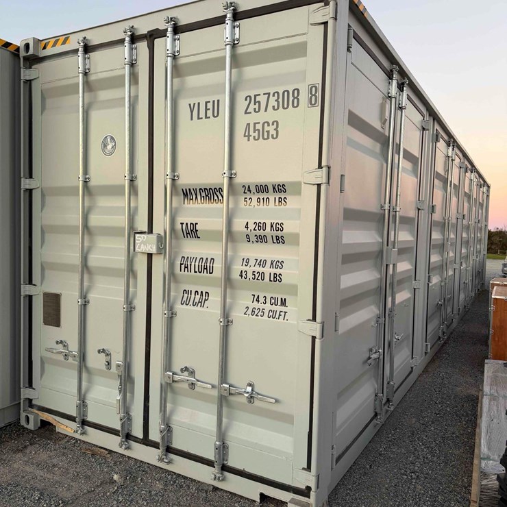 40' High Cube Four Multi Doors Container