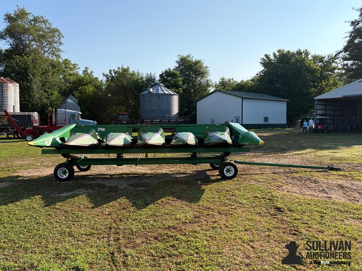 john-deere-644-6r36"-corn-head-w/unverferth-ht25-cart-image-2