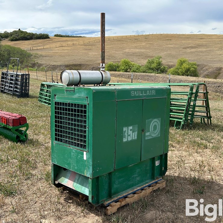 Sullair J35 DW PE 35kW Diesel Generator