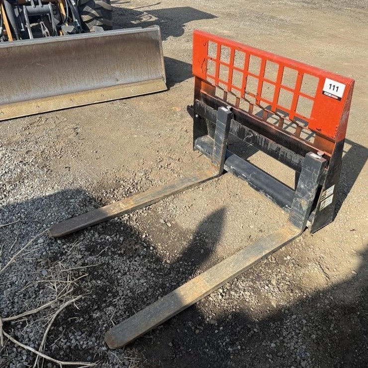 Skid Steer Fork Attachment