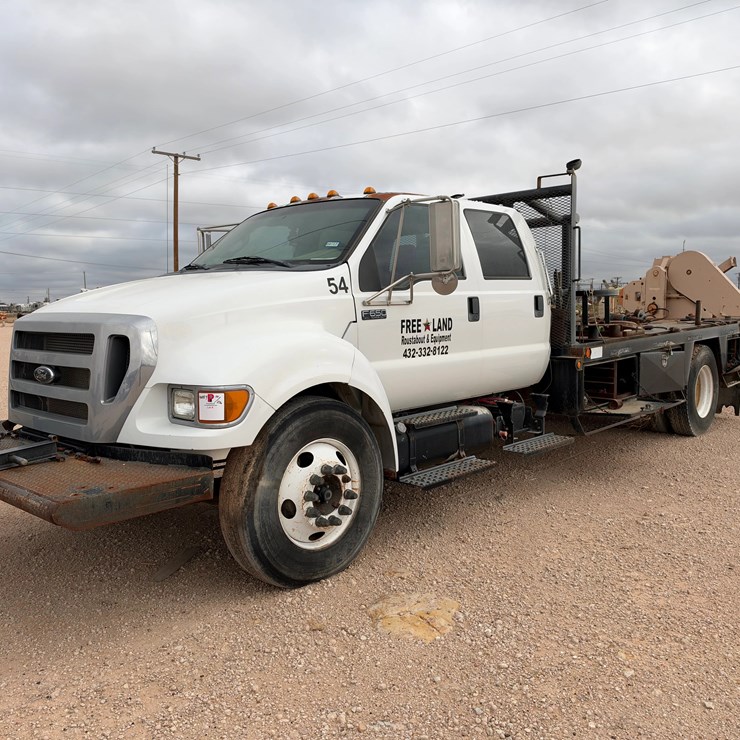2013 FORD F-650 SUPER DUTY WINCH TRUCK