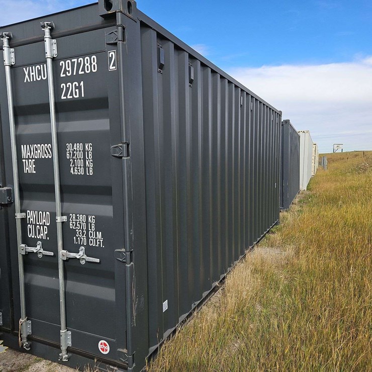 20' 1 Door Single Use Sea Container