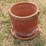 #106-•-12-inch-terra-cotta-pot,-greco-lip-and-saucer-image-1