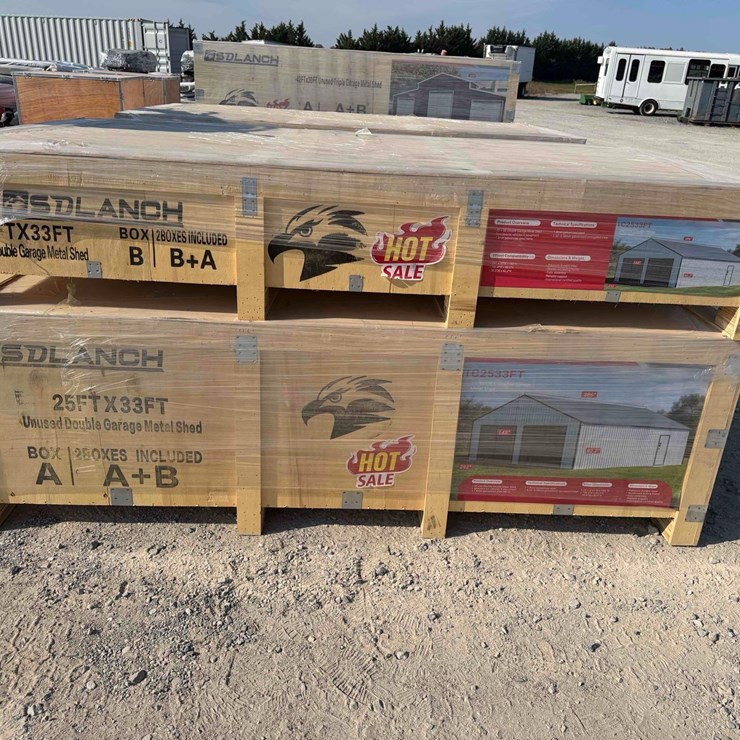 IC2533FT 25'x33' Double Garage
