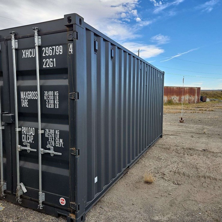20' 1 Door Single Use Sea Container