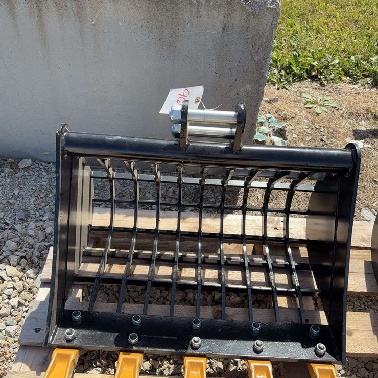 Mini Excavator Sieve Bucket with Teeth