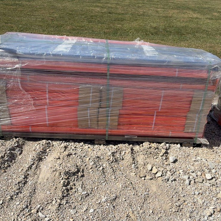 Pallet of Pallet Racking Components