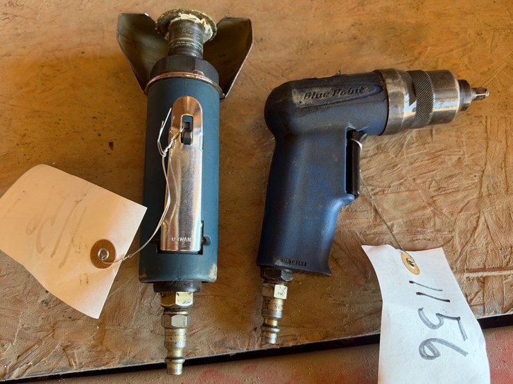 #1156-•-blue-point-pneuamtic-impact-wrench-and-3"-cutoff-tool-image-1