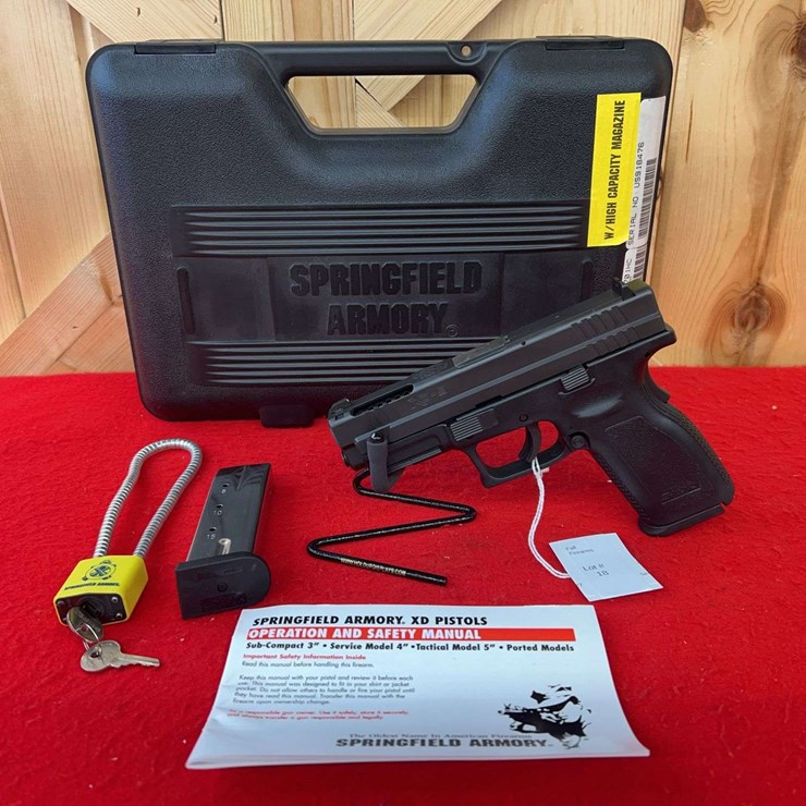 Springfield Armory XD 9mm Semiauto Pistol