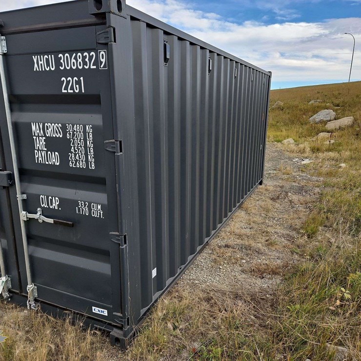 20' 1 Door Single Use Sea Container
