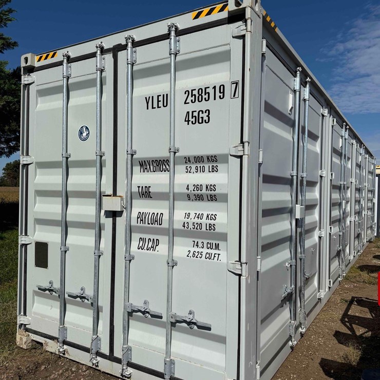 40' High Cube Four Multi Doors Container