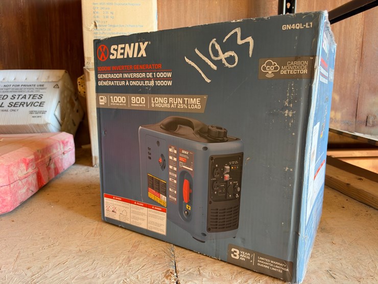 #1183-•-senix-1000w-inverter-generator-image-1