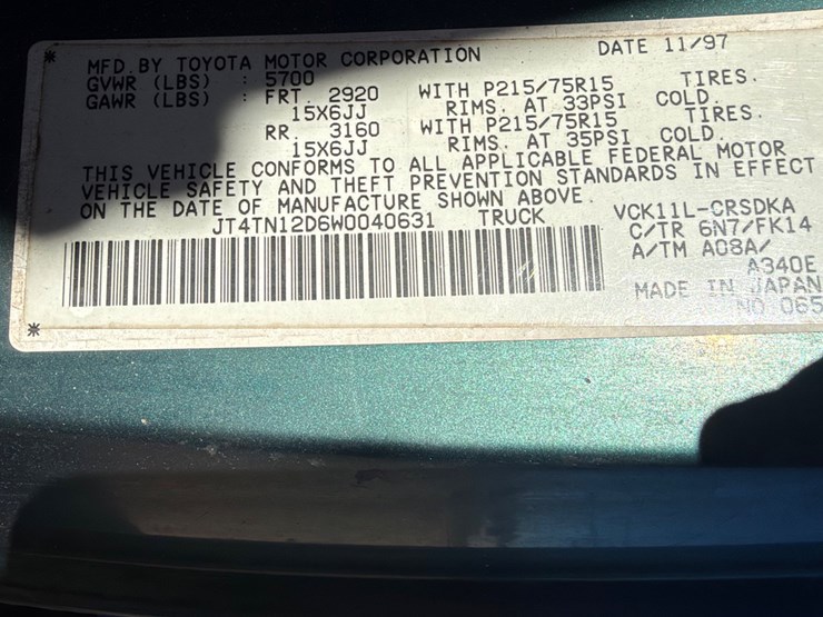 #42790-•-1998-toyota-t100-pickup-truck-image-23