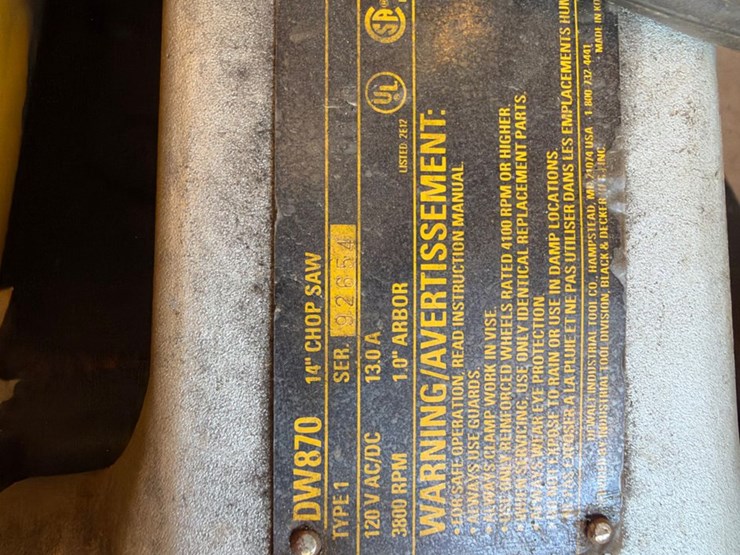 #1171-•-dewalt-14"-chop-saw-image-4