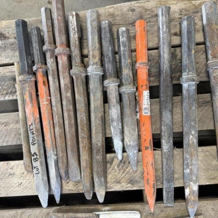 Jack Hammer Chisel Point Bits