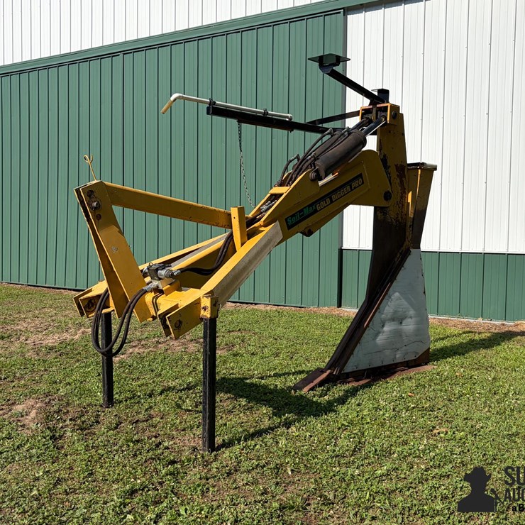 Soil-Max Gold Digger Pro Tile Plow W/Intellislope Gradient Setup