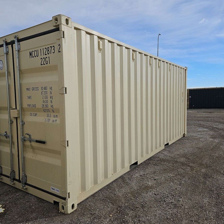 20' 1 Door Single Use Sea Container