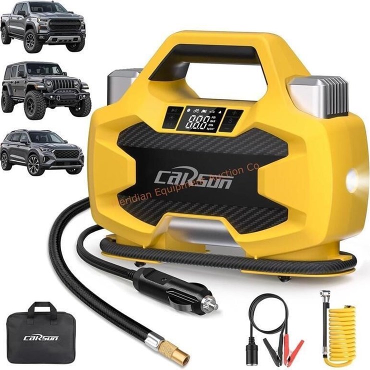 Portable Heavy Duty Tire Inflator Pump