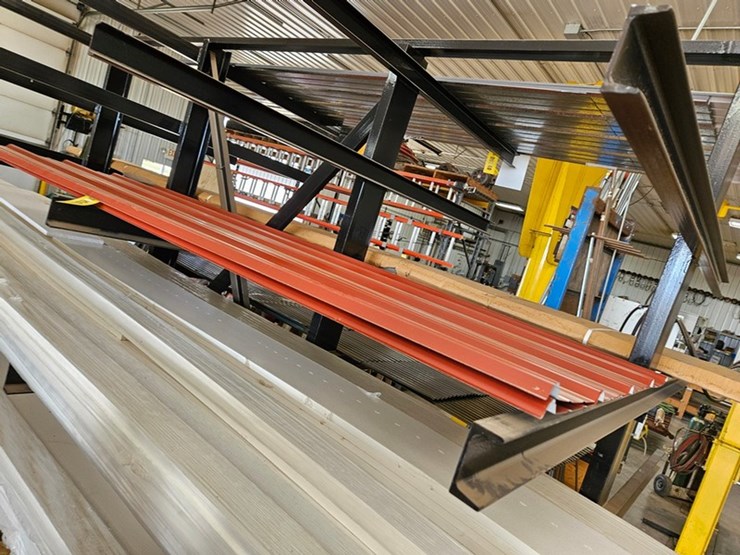 #9251-•-(2)-3'x8'7"-red-steel-siding-image-1