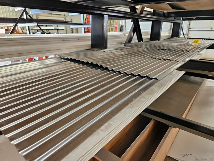 #9246-•-(4)-misc-length-galvanized-corrugated-steel-sheets-image-4