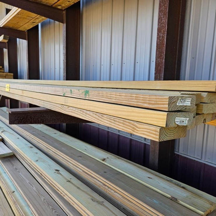 #9266 • Assorted Treated Lumber