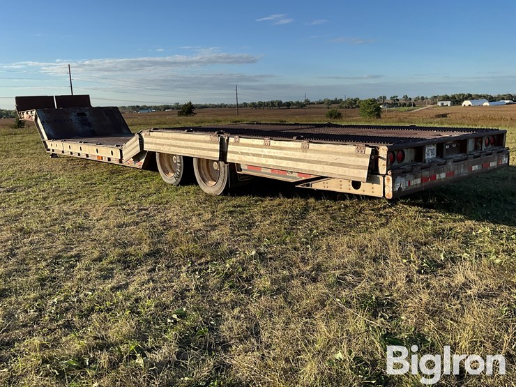 1994-wilson-muv-all-4860ftd-t/a-fixed-neck-lowboy-hydraulic-equipment-trailer-image-7