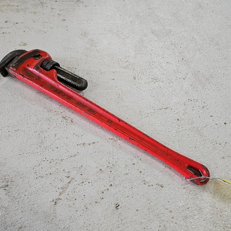 #9295 • Rigid 24" Pipe Wrench