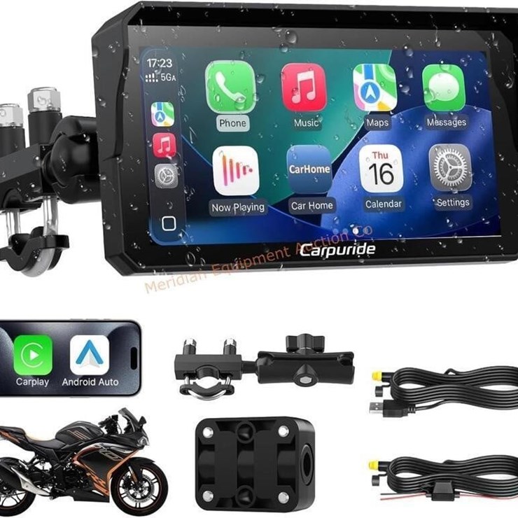 W602PRO Motorcycle CarPlay & Android Auto