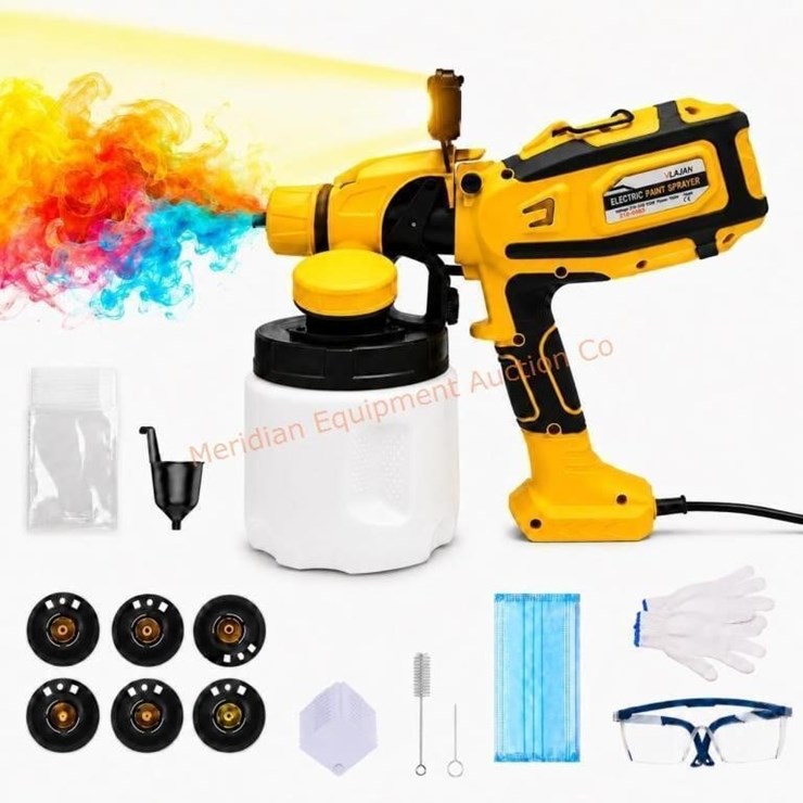 Electric Paint Sprayer Gun for House