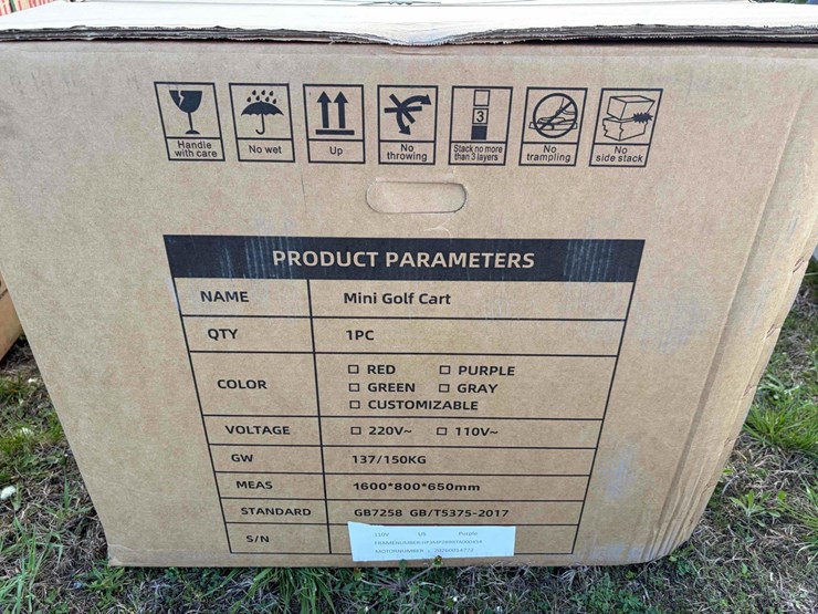 unused-irgc40-battery-powered-mini-golf-cart-*not-put-together-picture-for-reference*-image-4