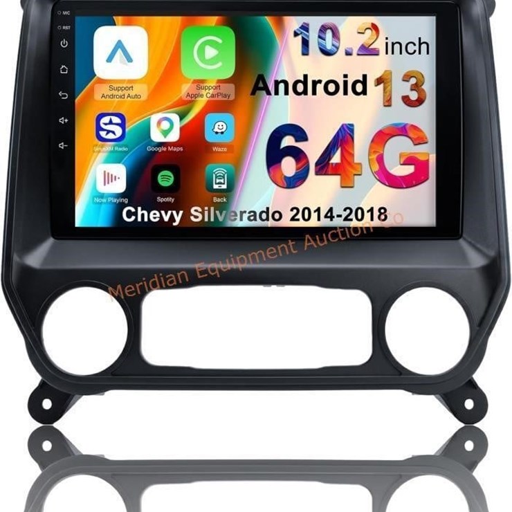 64GB Car Radio for Chevy Silverado 2014-2018