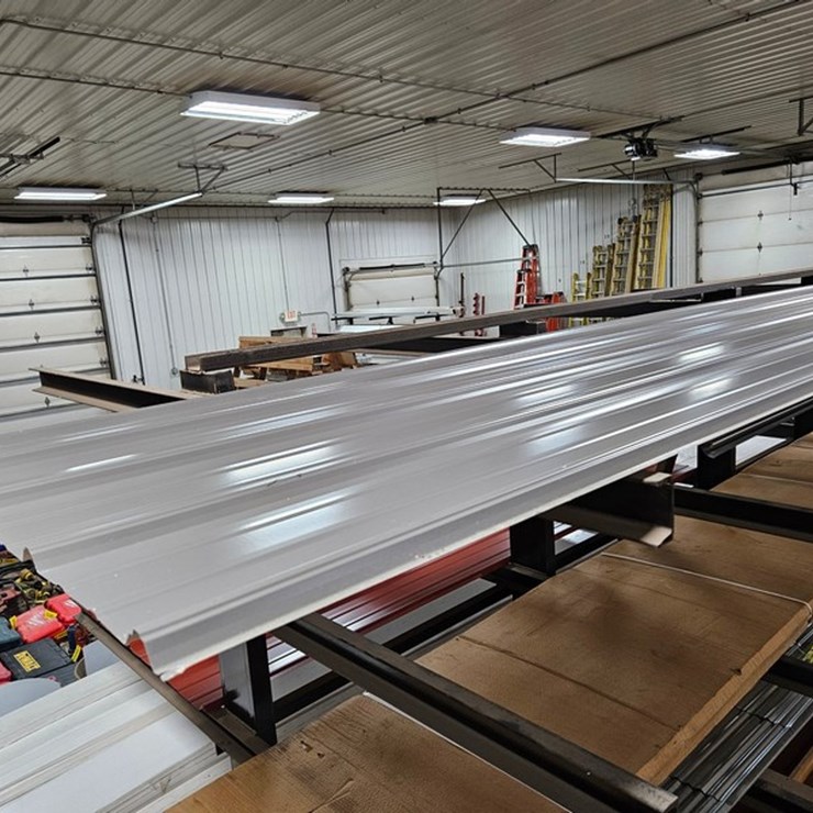 #9248 • 3' Wide Charcoal Steel Siding