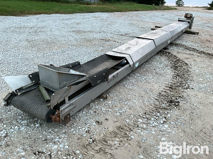 doyle-stainless-steel-36’-belt-conveyor-image-1