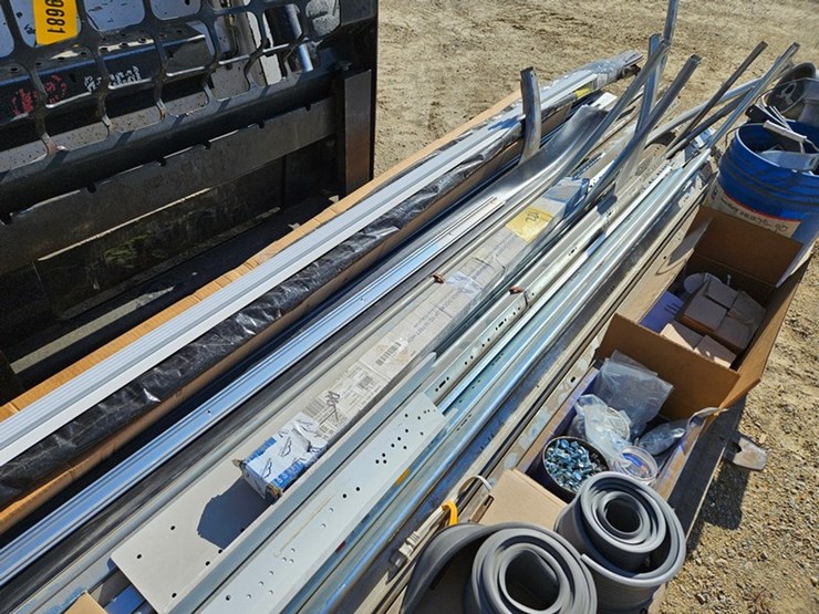 #9242-•-pallet-of-garage-door-parts-image-13