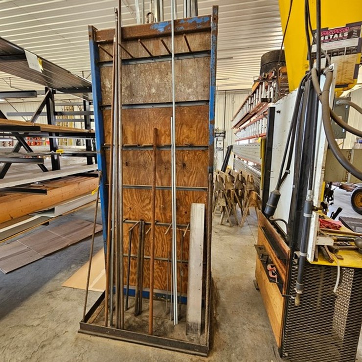 #9291 • Large Metal Storage Rack