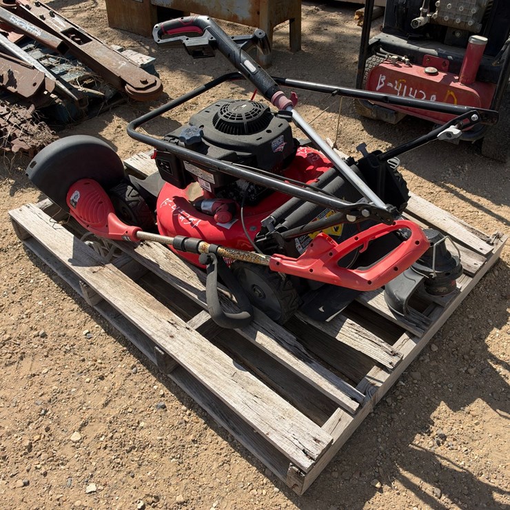 #5184 • (2) WEEDEATERS AND TROY-BILT PUSH MOWER