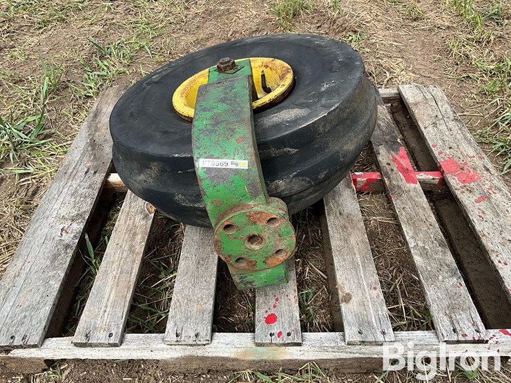 john-deere-2-cyl-tractor-single-front-wheel-assembly-image-6