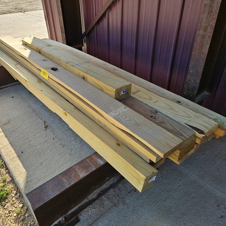 #9271 • Assorted Treated Lumber