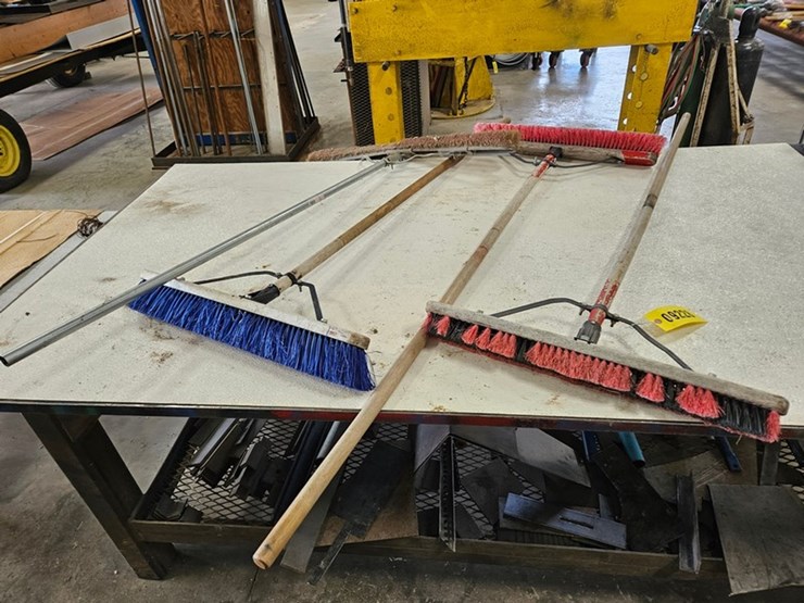 #9228-•-rack-of-assorted-brooms-image-2