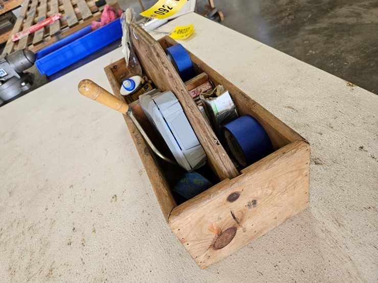 #9236-•-wooden-tool-box-with-assorted-hardware-image-6