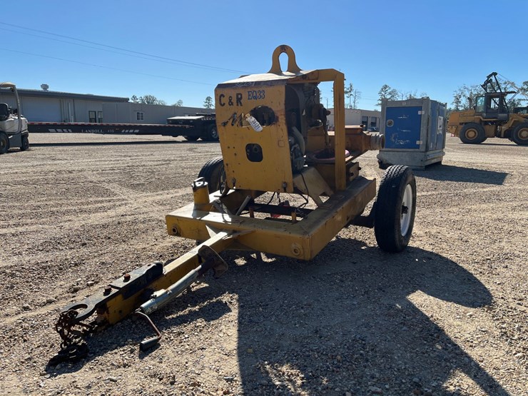 #41591-•-4in-gas-powered-pump-mounted-on-trailer-|-for-parts/repairs-image-1