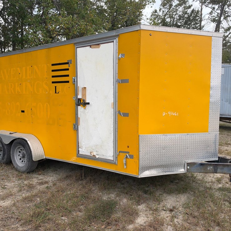 #41661 • 2019 ELEMENT 16FT ENCLOSED TRAILER